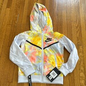 NIKE boys multicolor windbreaker - Size 4 NWT